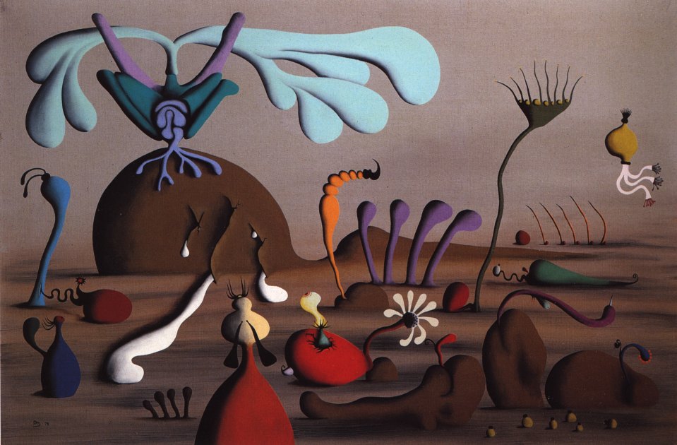 Paintings of Desmond Morris