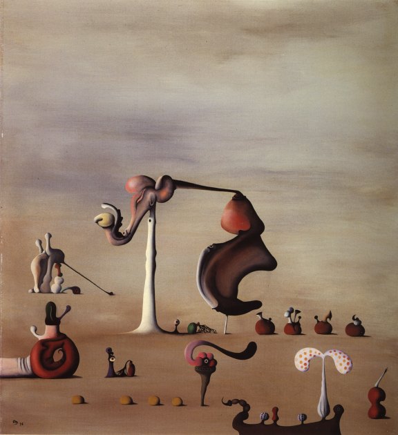 Paintings of Desmond Morris