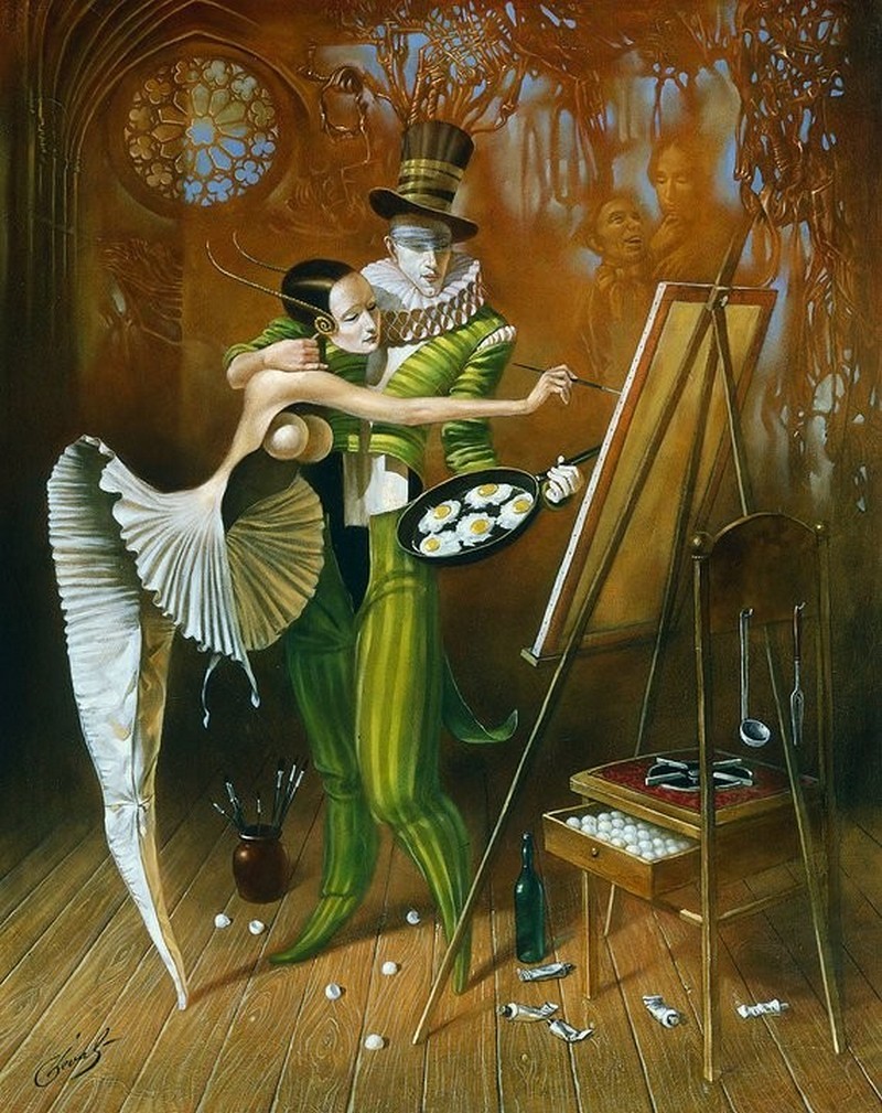 Paintings of Michael Cheval