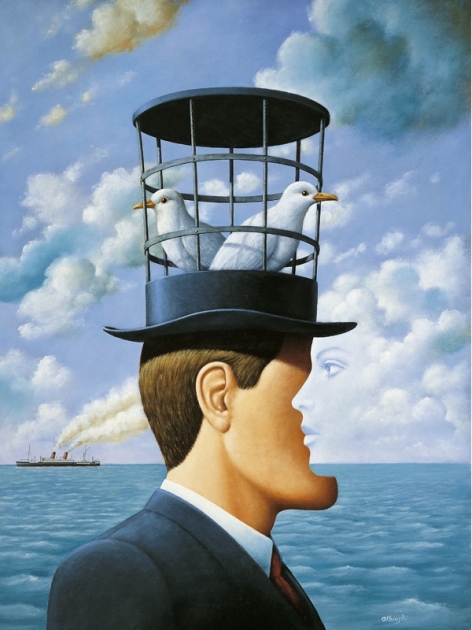 Paintings of Rafal Olbinski