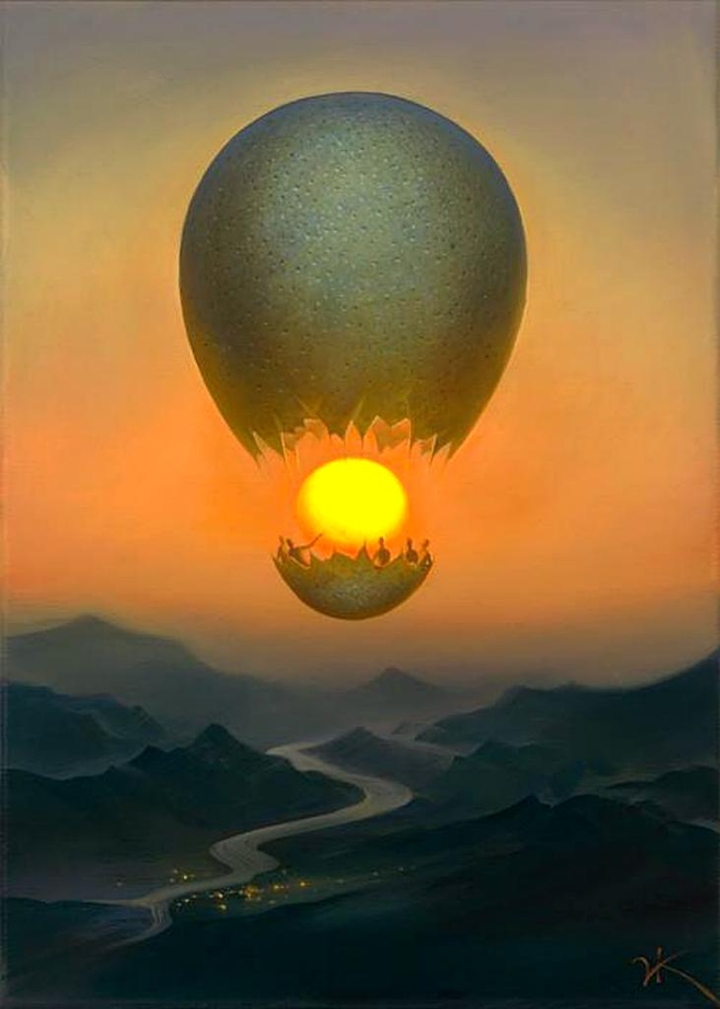 Vladimir Kush, 1965, Flamenco Dancer, Tutt'Art@