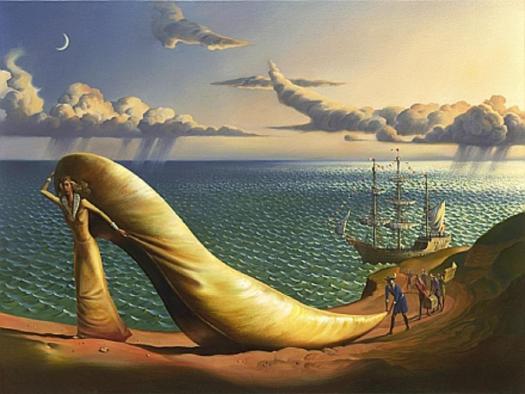 Vladimir Kush, 1965, Flamenco Dancer, Tutt'Art@